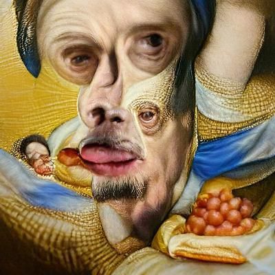 Renaissance-Style Portrait of Steve Buscemi as Lord and Savi...