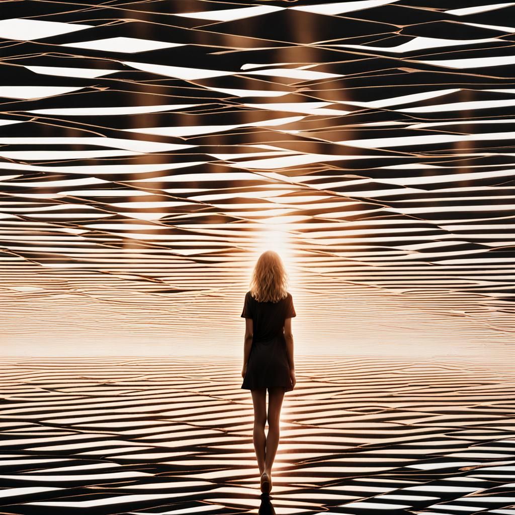 Dreamlike Scenes of a Sapphic Sorority President in a Maze o...