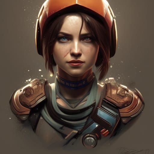 Lillith Snow Dredd in Triadic Colors Concept Art