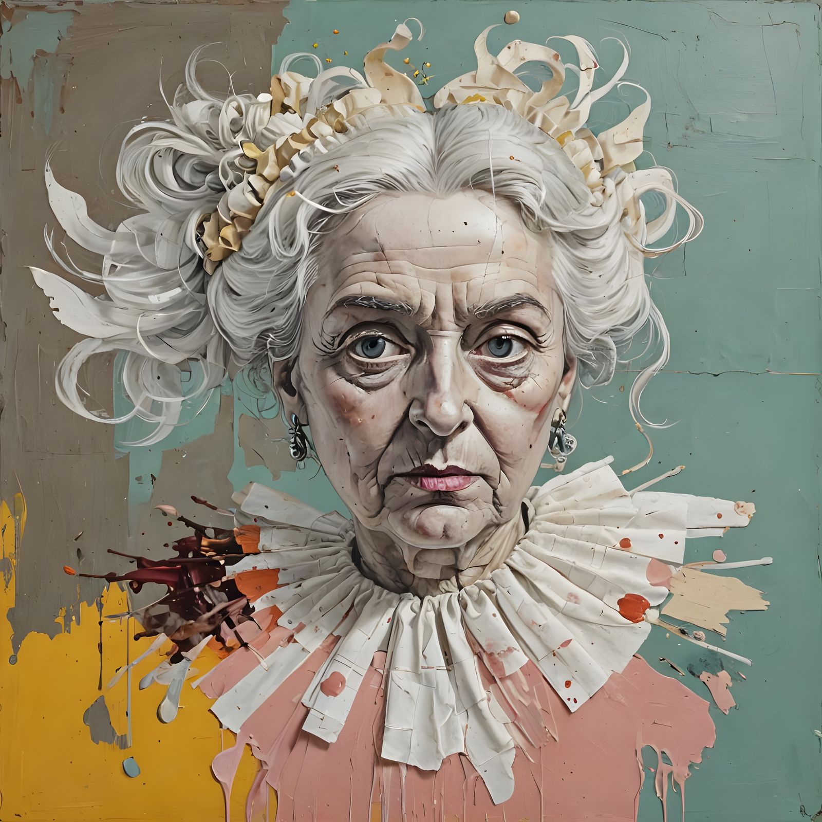 Eccentric Montage in Gridded Structure