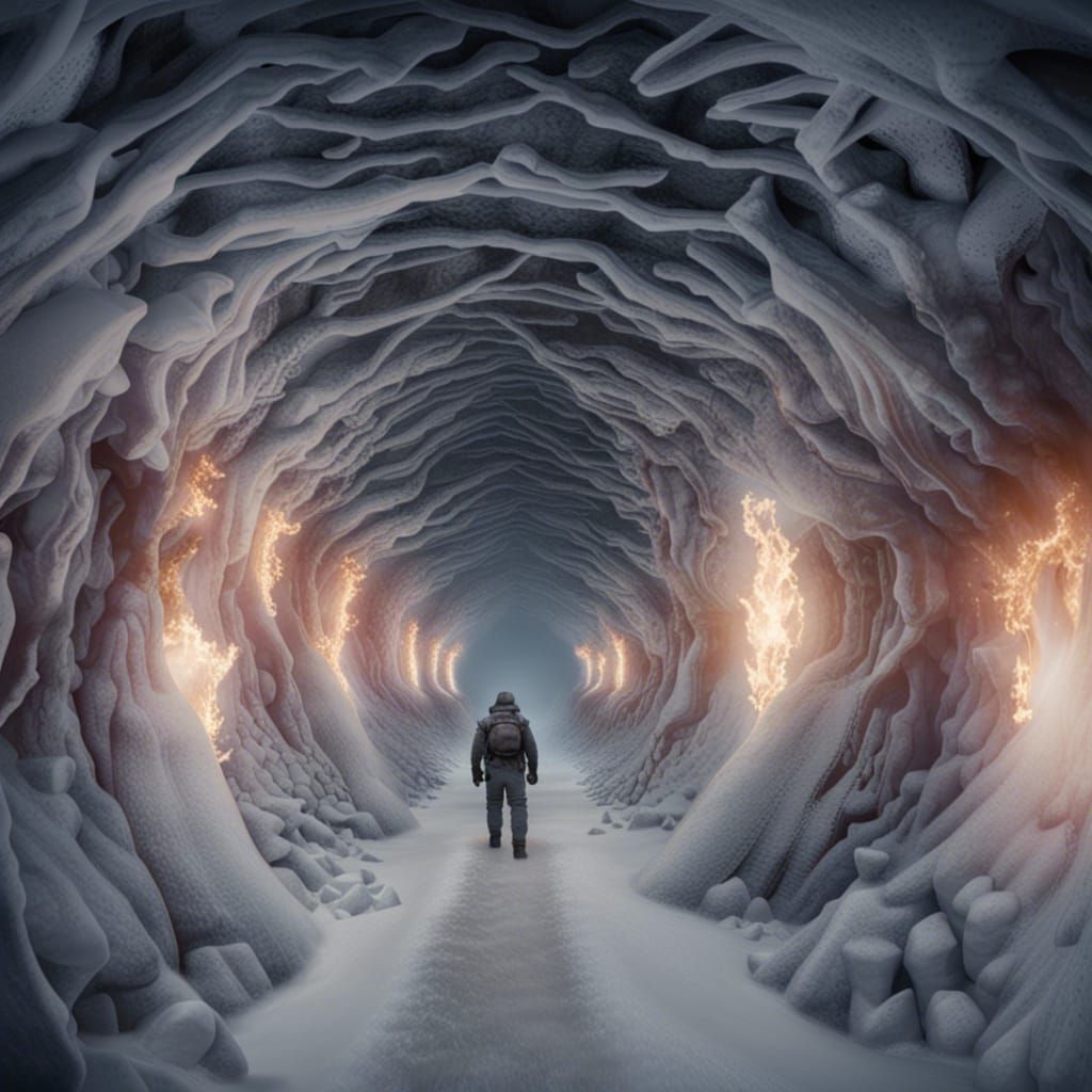 Frozen Hellscape in Hellish Landscape