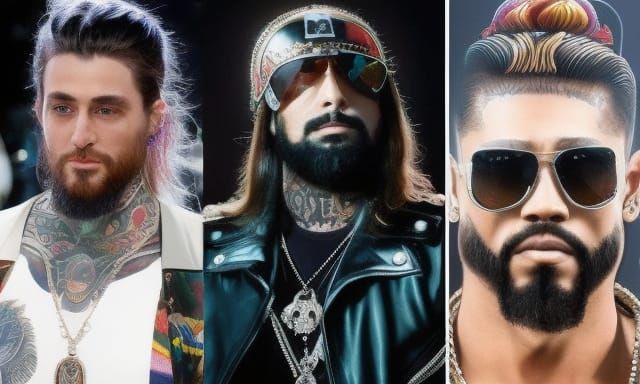 Jesus in a Biker Gang, HyperRealistic Art