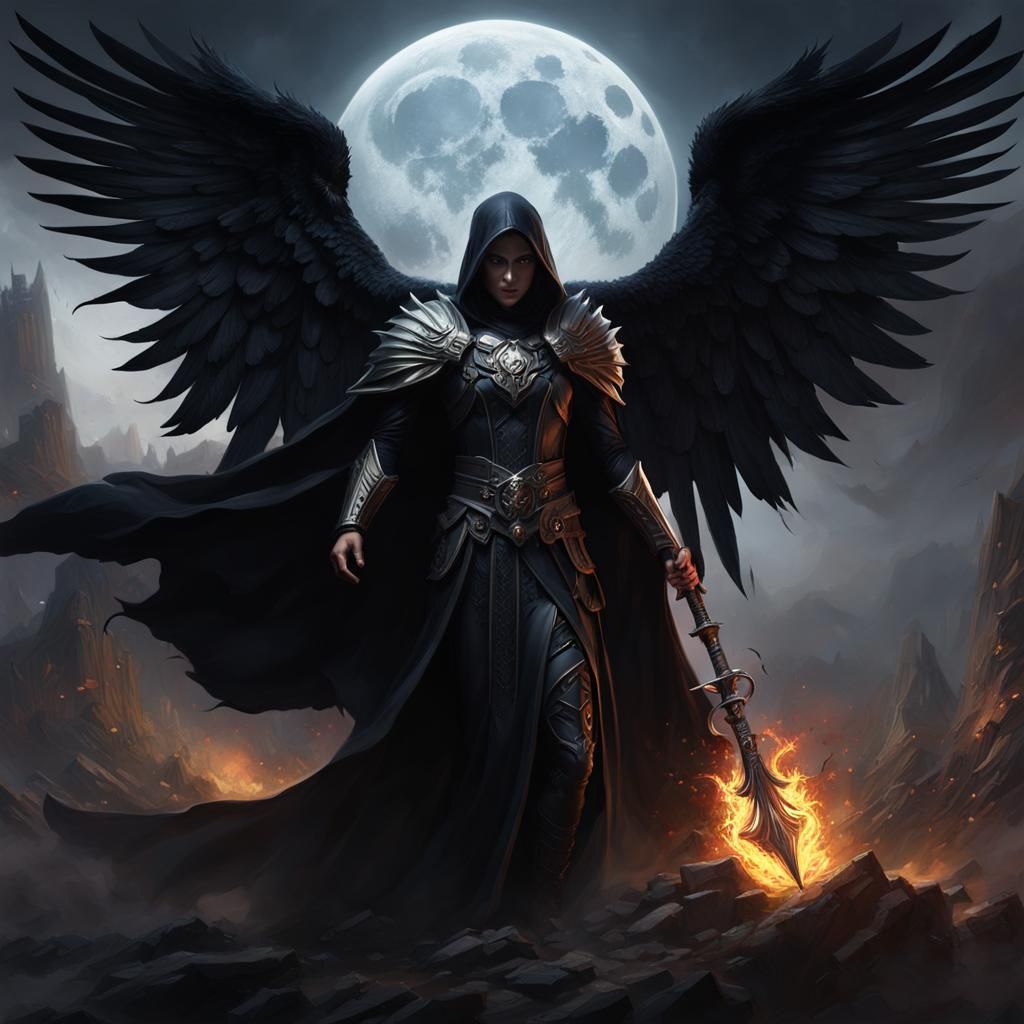 Epic Dark Fantasy Gods of Death in Splendid Darkness