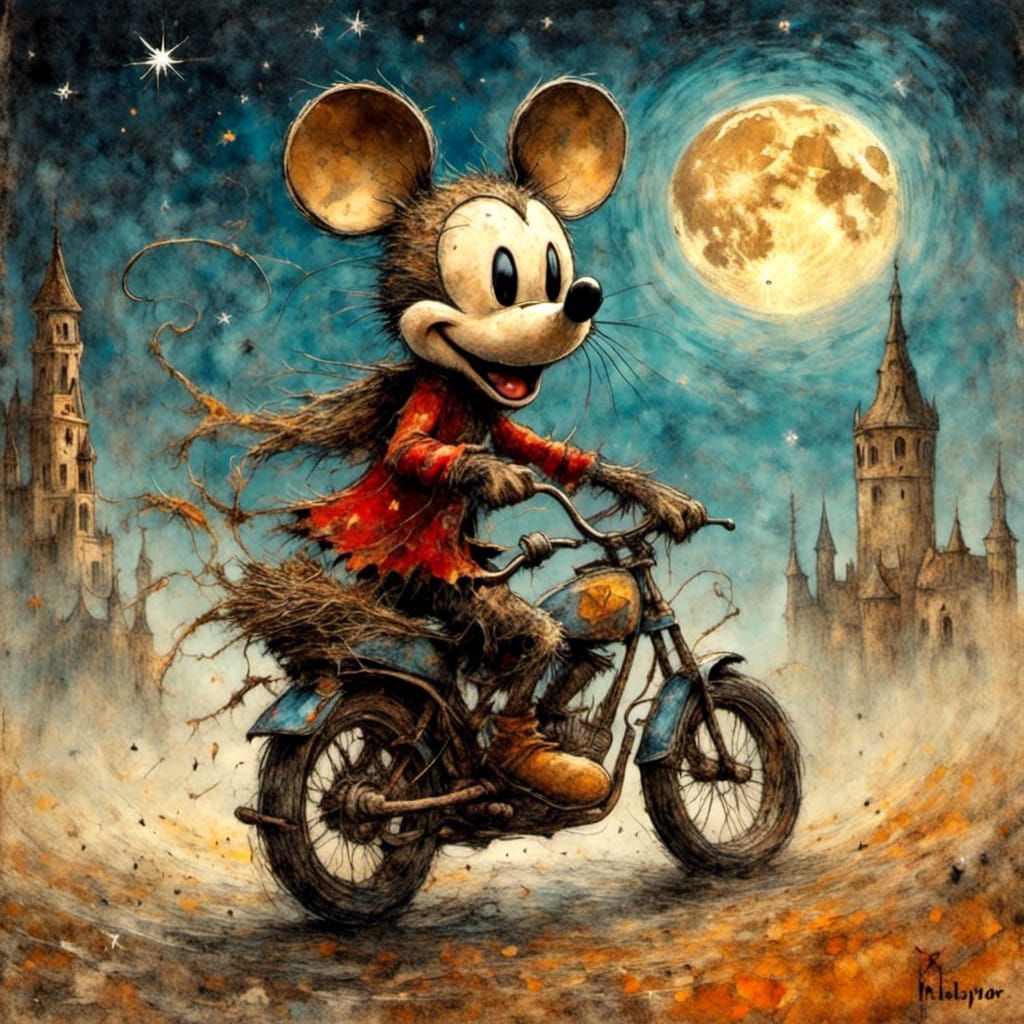 The Mouse goes to the Castle <lora:Steerie 2:1.0> <lora:Unse...