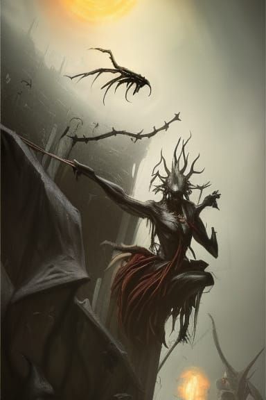 Dark Fantasy Masterpiece: Death Hungry for Power