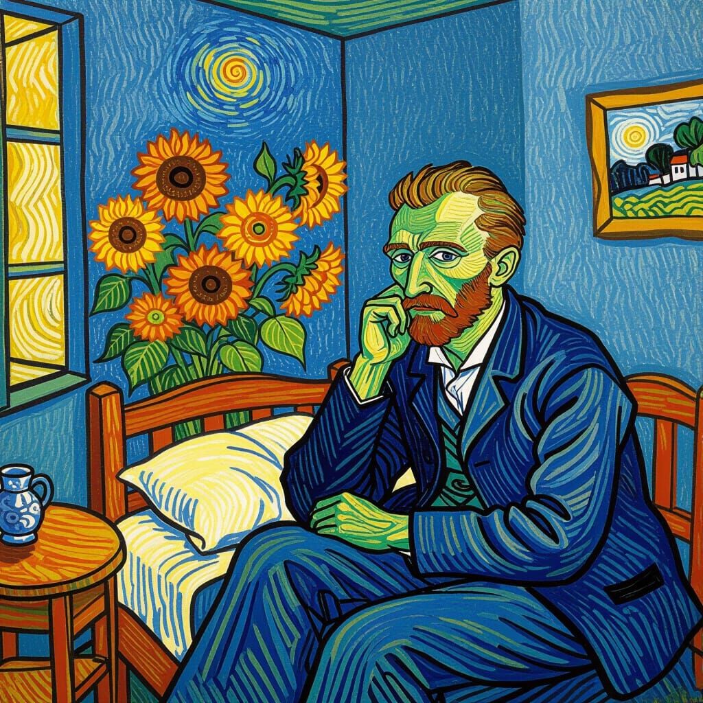 Van Gogh's Dream: Sunflowers in Arles Room