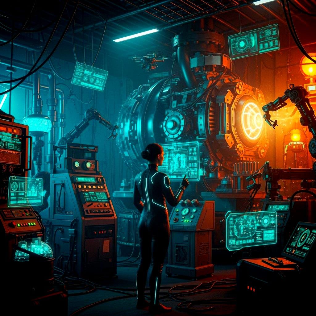 Abstract AI Image of Innovation Concept