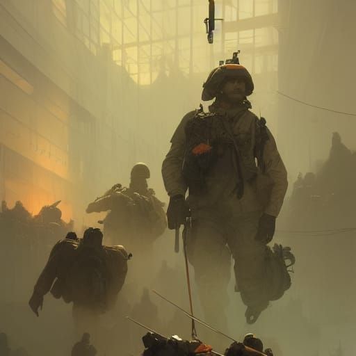 Epic Veterans Tribute in Triadic Color Scheme