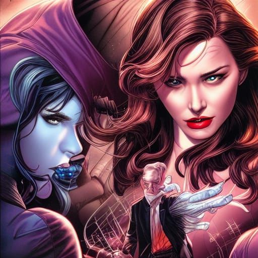 Noire Romance Set in Fated Love Triangle