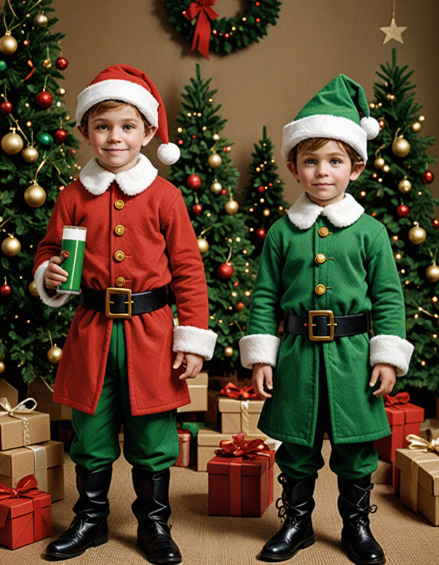 Deadly Christmas Elves in a Gruesome Holiday Setting