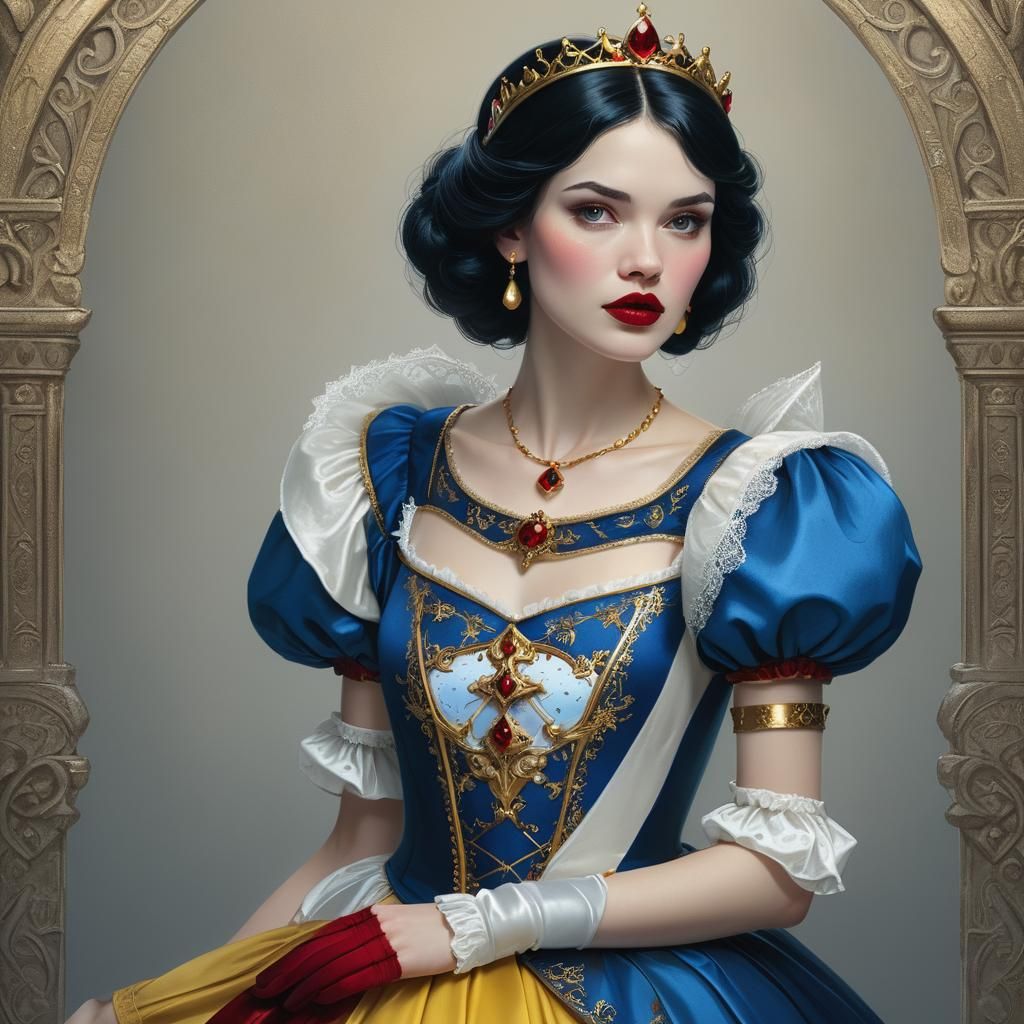 Enchanting Dark Fantasy Princess