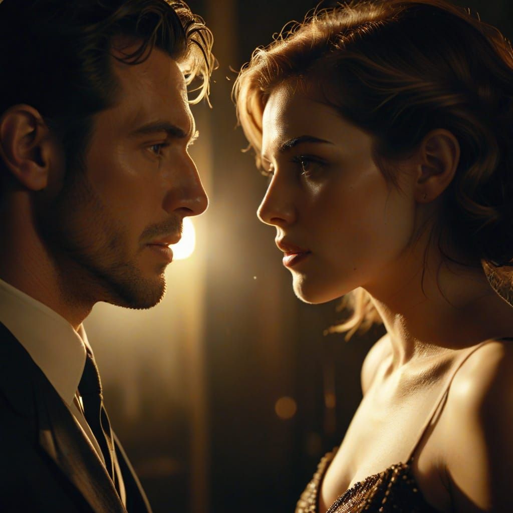 Sharp-Tongued Man Captivated by Woman's Voice