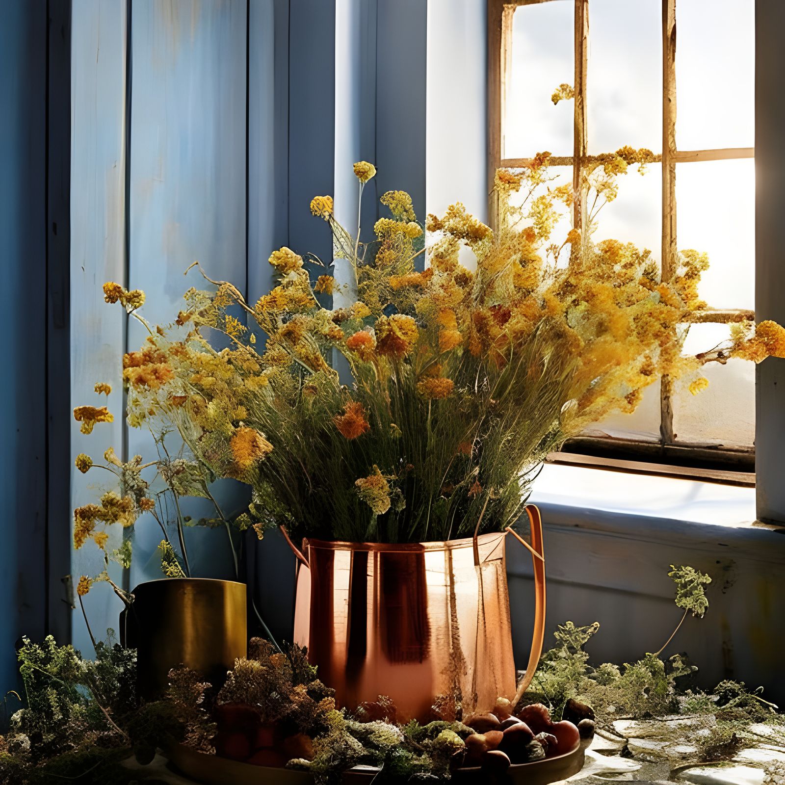 Still Life in Golden Light