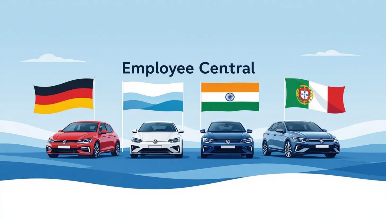Volkswagen Team Background: German, Indian, Czech & Portugue...