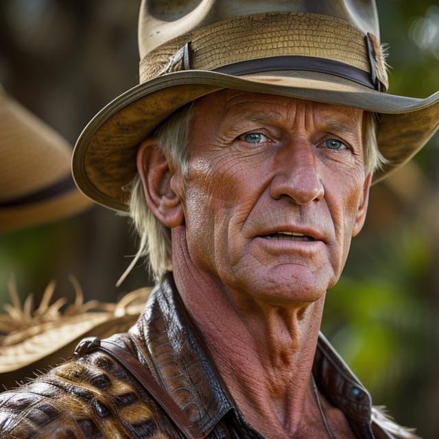 Paul Hogan as Crocodile Dundee in Cinematic HDR