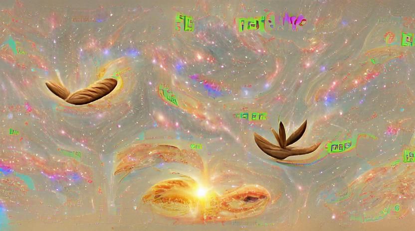 Philosophical Cosmic Being Contemplates Existential Question...