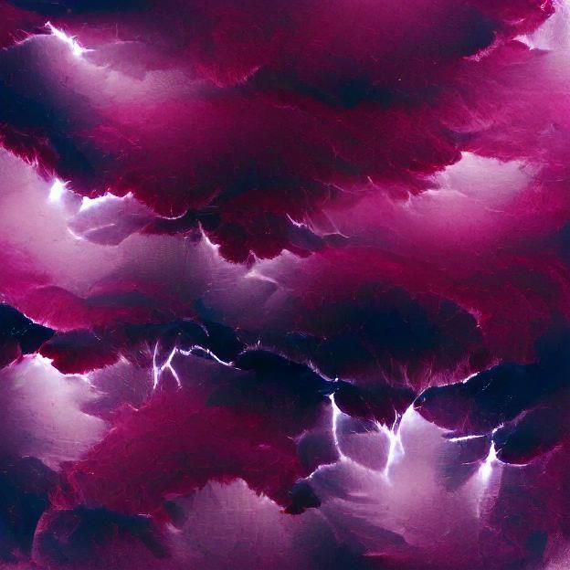 Electric Dreamscape in Whimsical Velvet