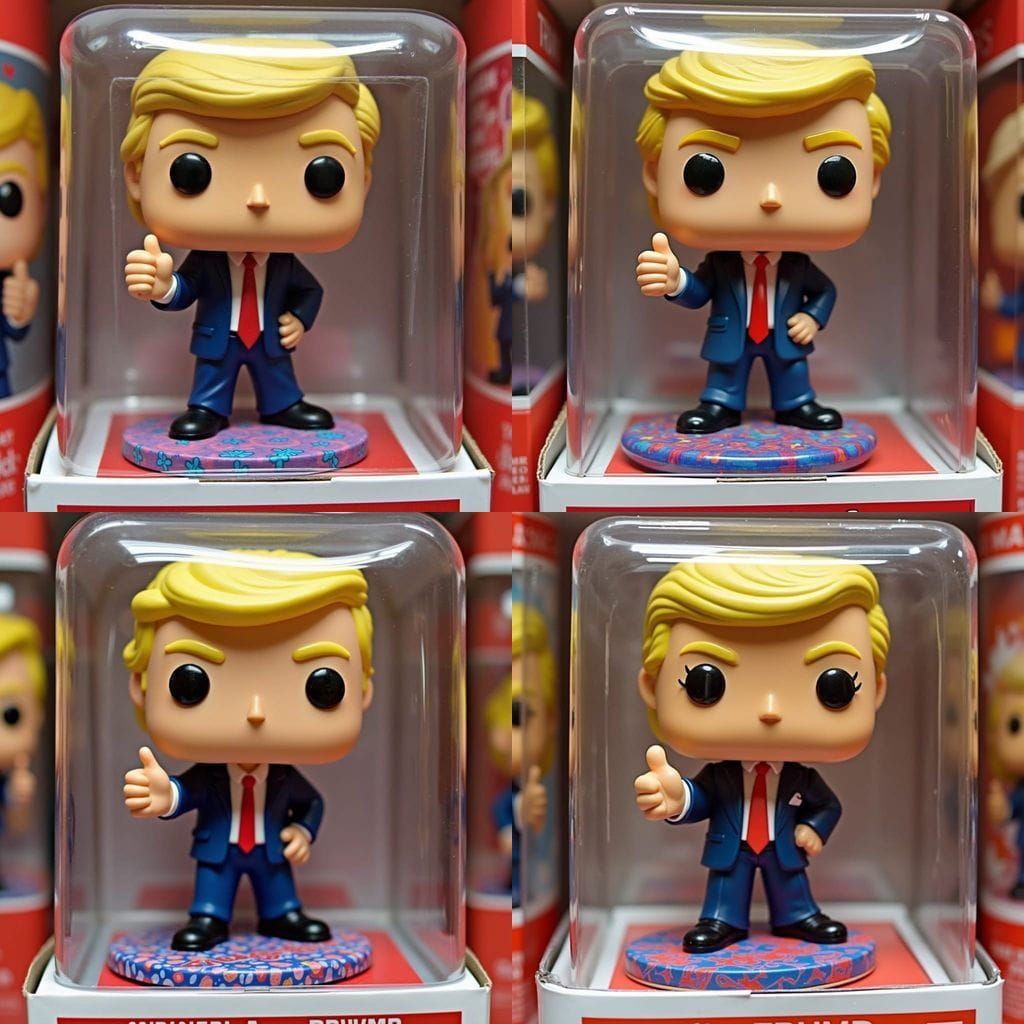 Donald Trump Funko Pop Vinyl Figure in Confident Pose
