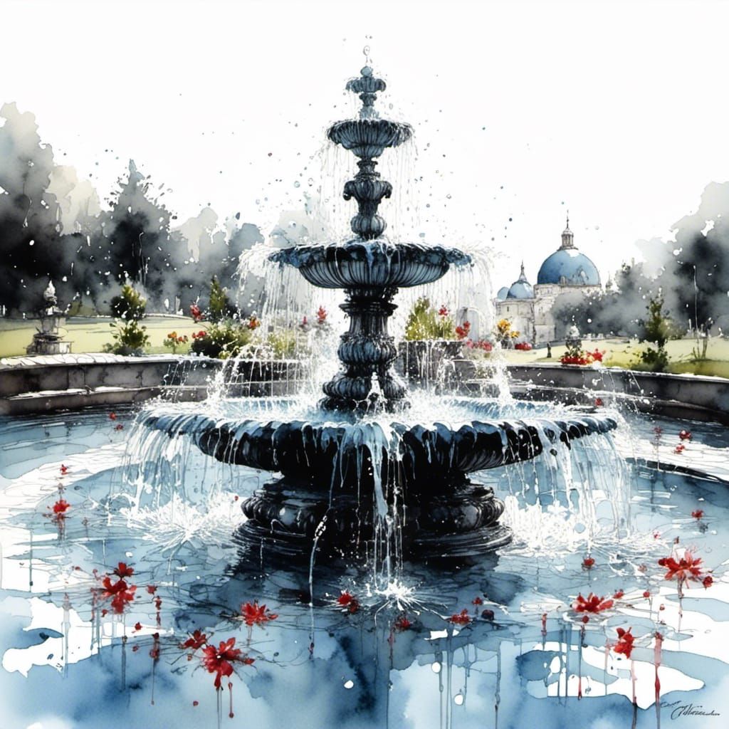 <lora:Ink Drawing:1.0>