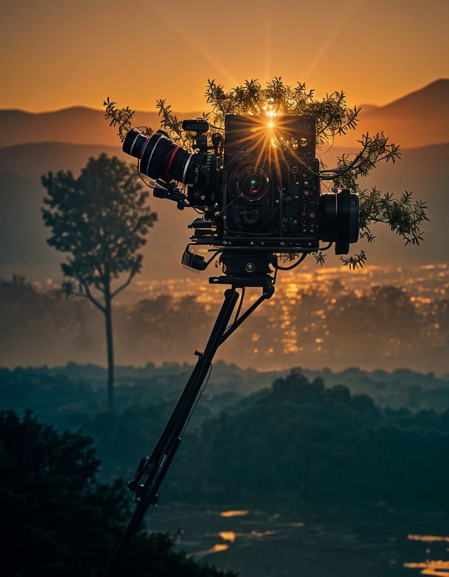 A Cinematic Hollywood Night