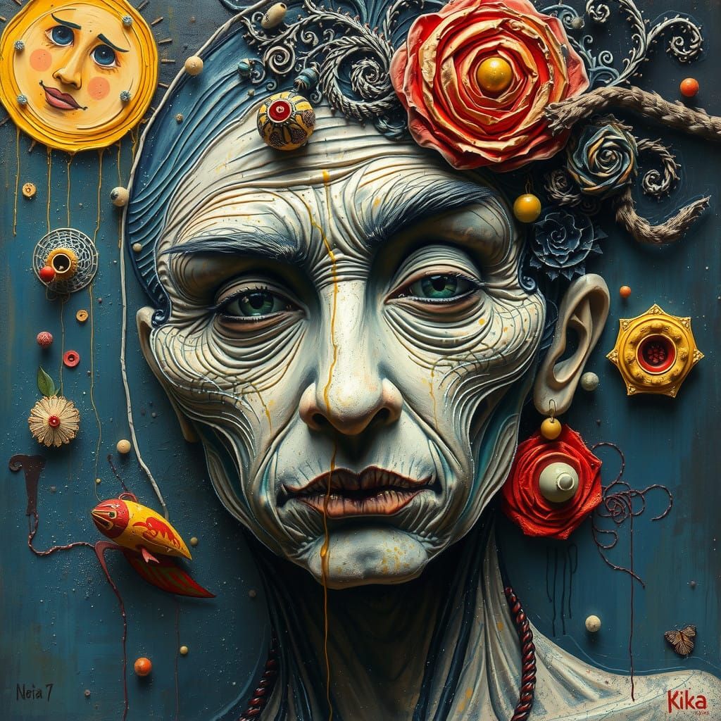 Rhytiphobia - Fear of getting wrinkles