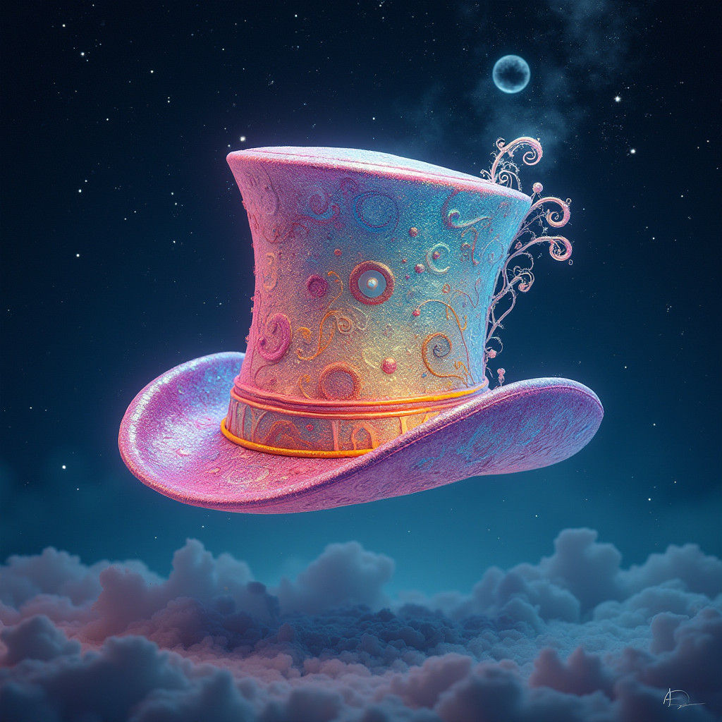 Magical Top-Hat Radiates Celestial Aura