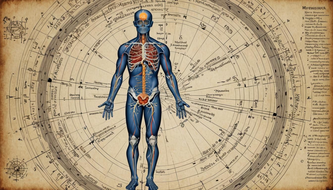 Energy Channels Patterning the Human Form