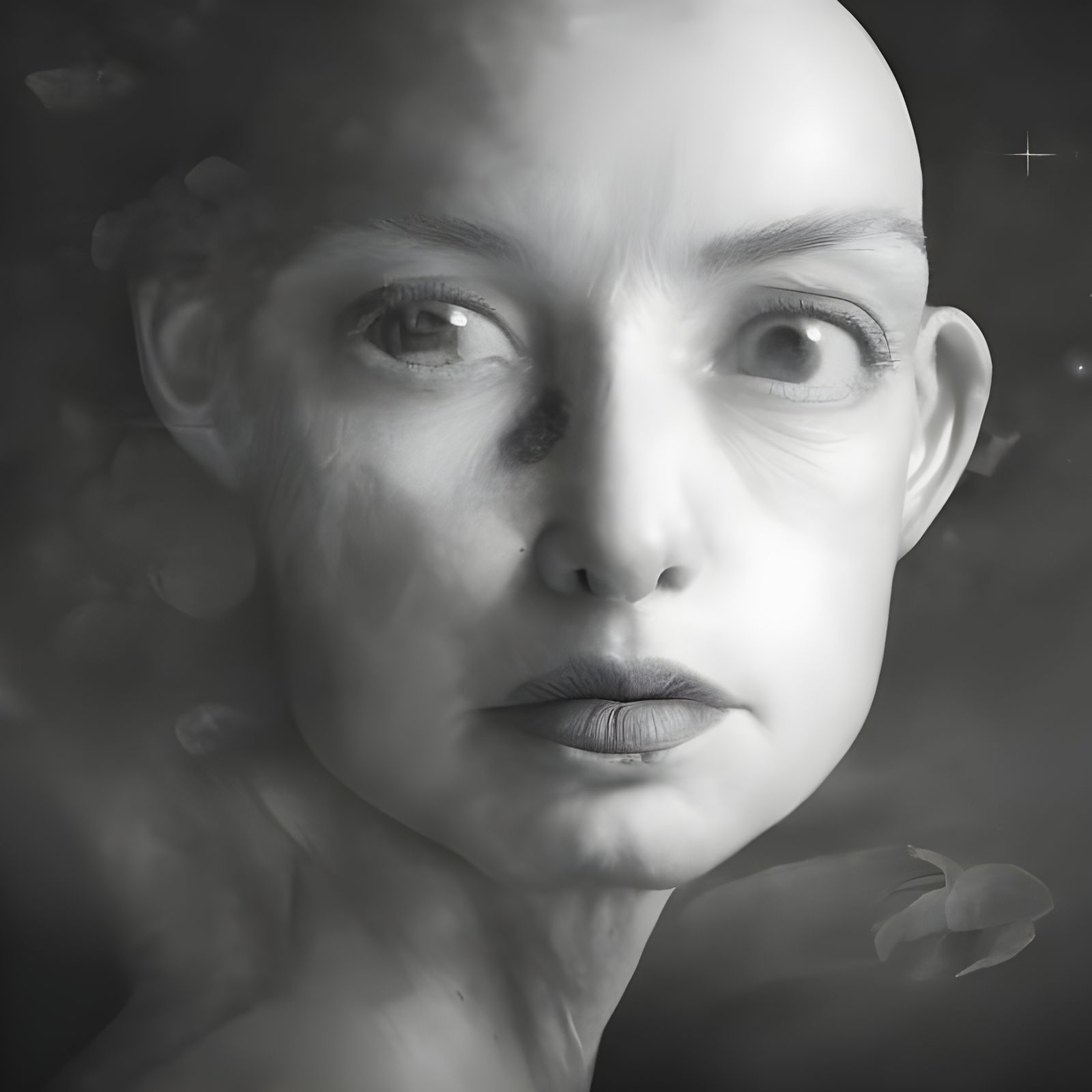 Majestic Mandelbulb Landscape in Dreamy Hyper Realism