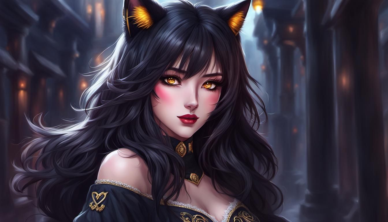 Pretty Girl, neko character