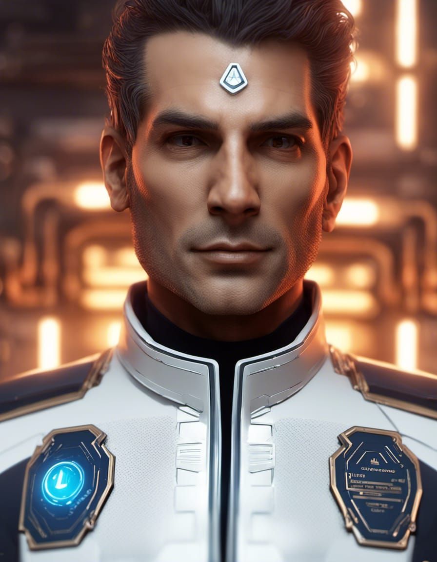 9th Attempt 
Starship Captain's ID badge
Year 2114 CE