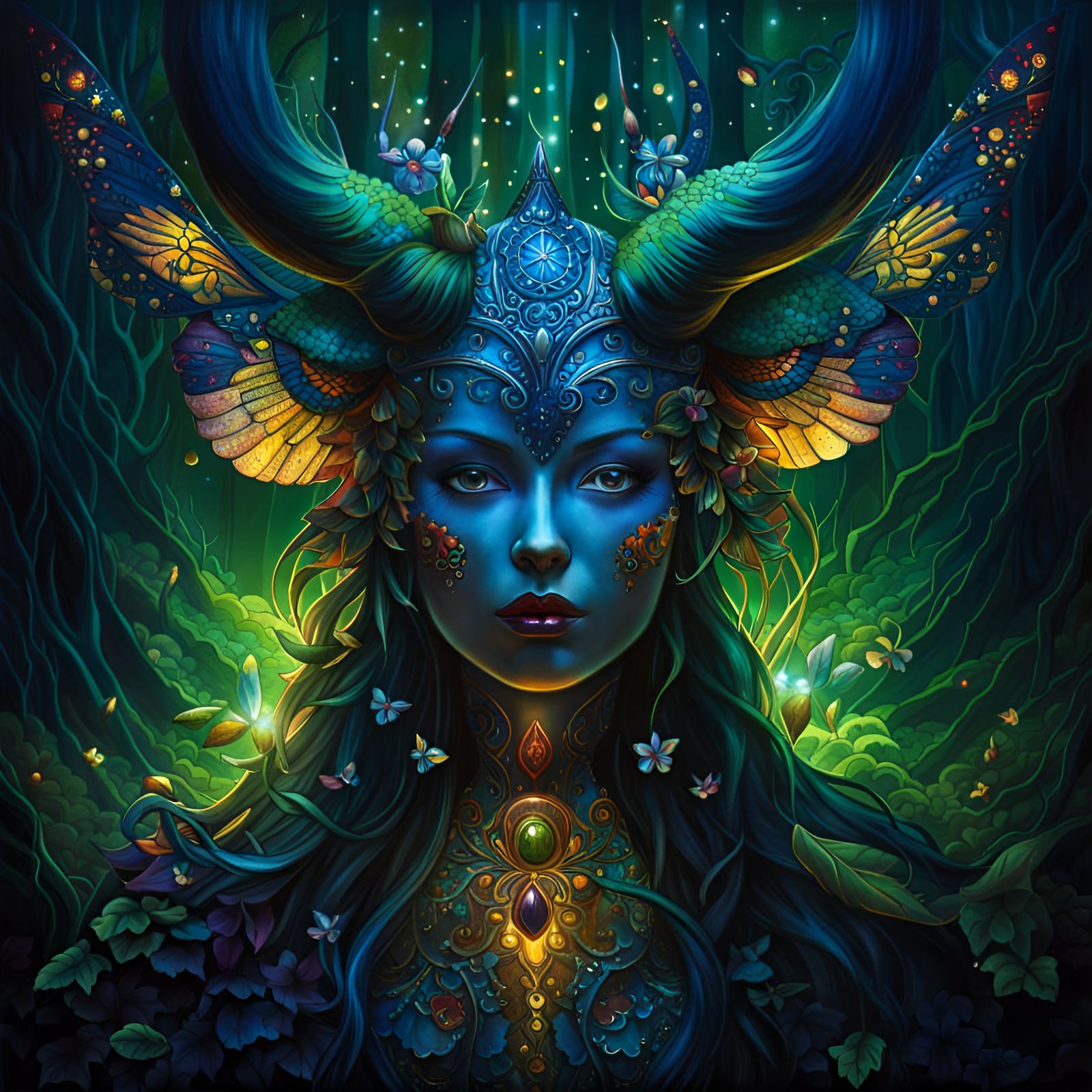 Mystical Geisha Demon Demands Tribute