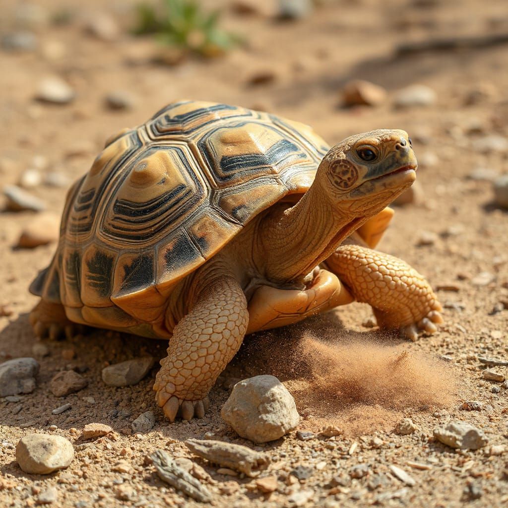 Sonoran Tortoise Shell Vibration Display