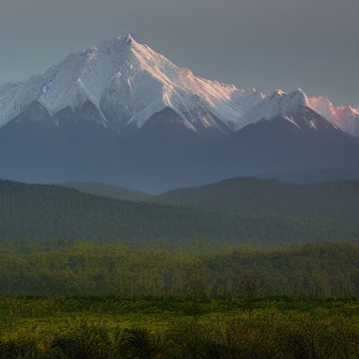 Ethereal Peaks of Bhavinan's Majestic Mountains