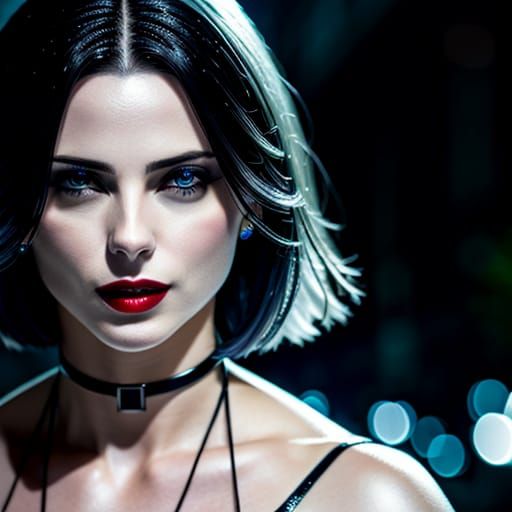 NotNightCafe. Selene from Underworld 2