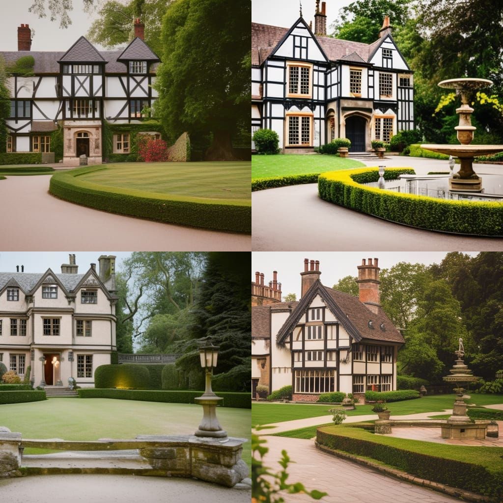Stunning English Manor House Photography in Classic Bokeh St...