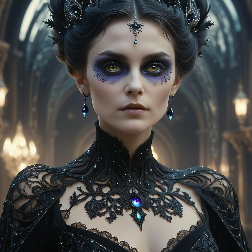 Morrigan in Mystical Fractal Vogue