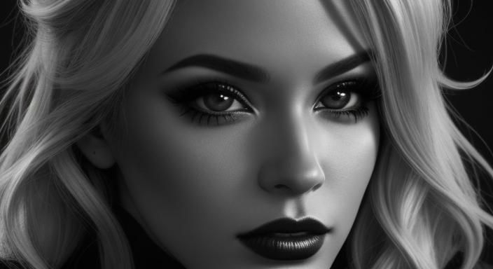 Glamorous Pop Star Confessional in High Fashion Style