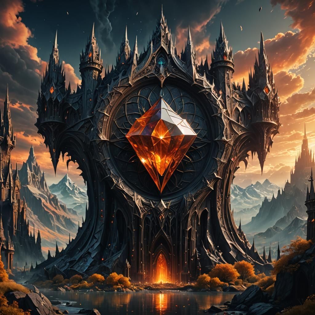 Sauron's Shimmering Diamond Armor