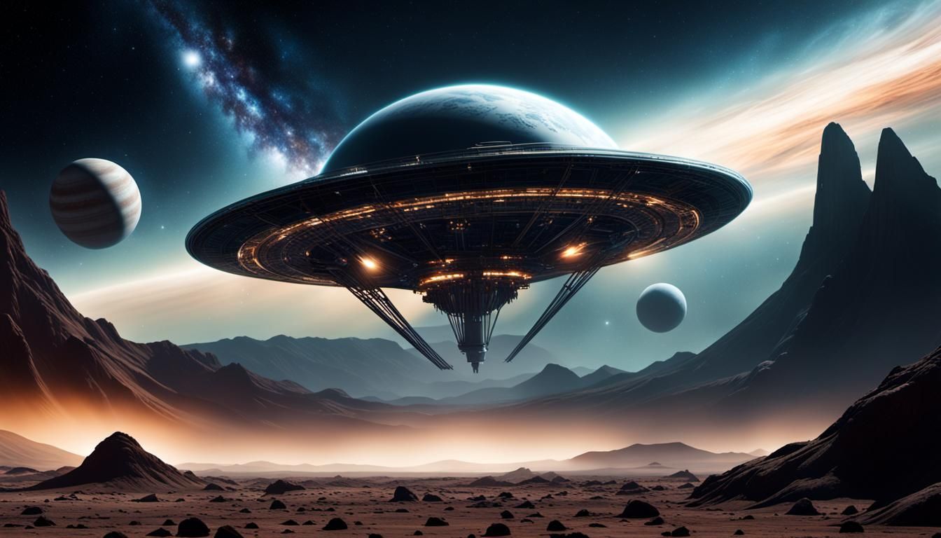 Cosmic Explorer in Motion Blur