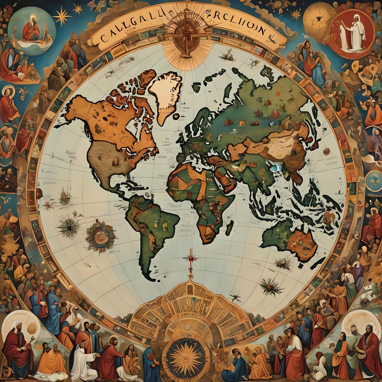 Global Faiths Unite in Harmony Across Continents