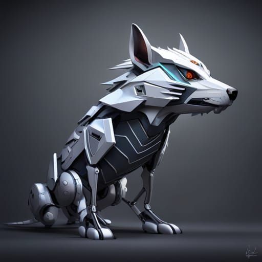 mechanical wolf robot