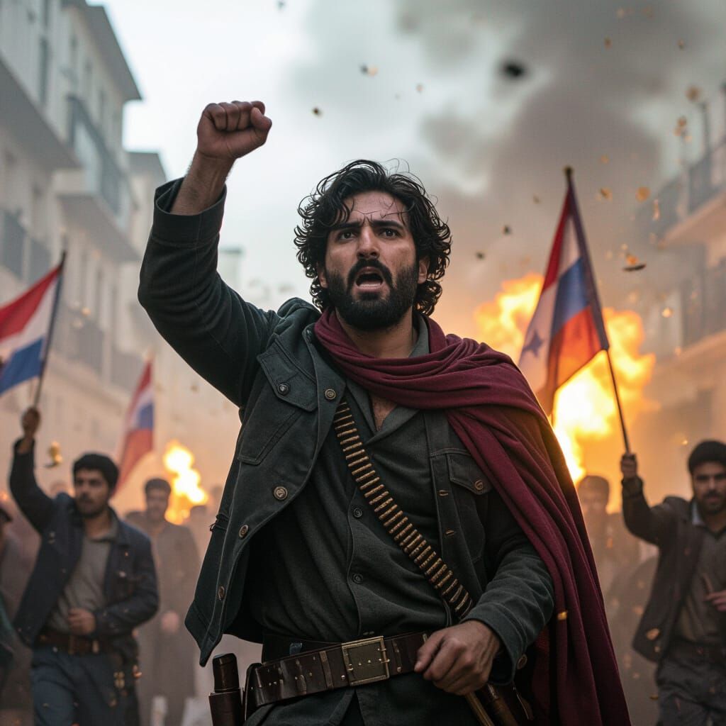 Cinematic Revolution: Ordinary People Rise in Film Still