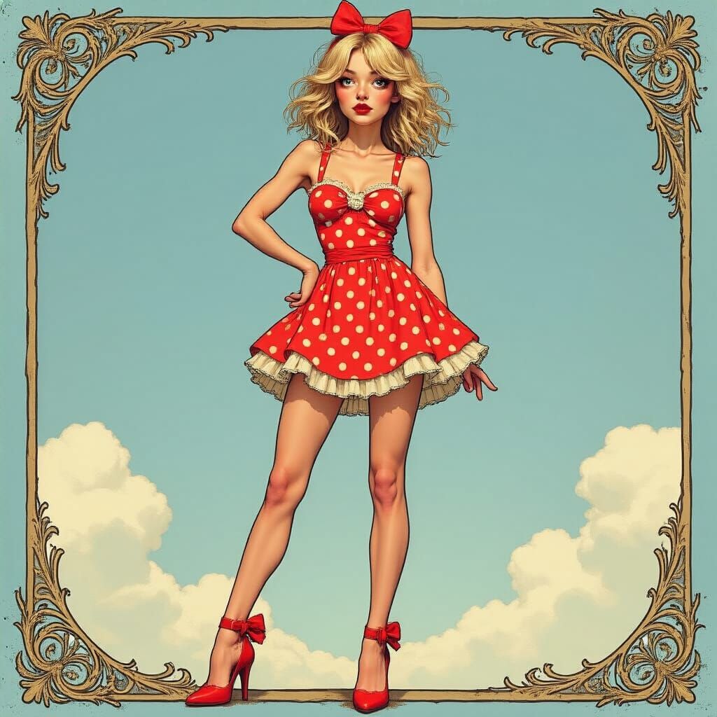 A Pin-up Girl