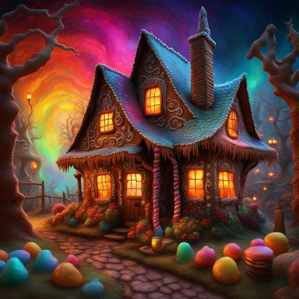 Gingerbread Cottage waiting for Hansel & Gretel