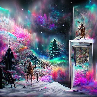 Surreal Astral Holographic Cosmos of Narnia