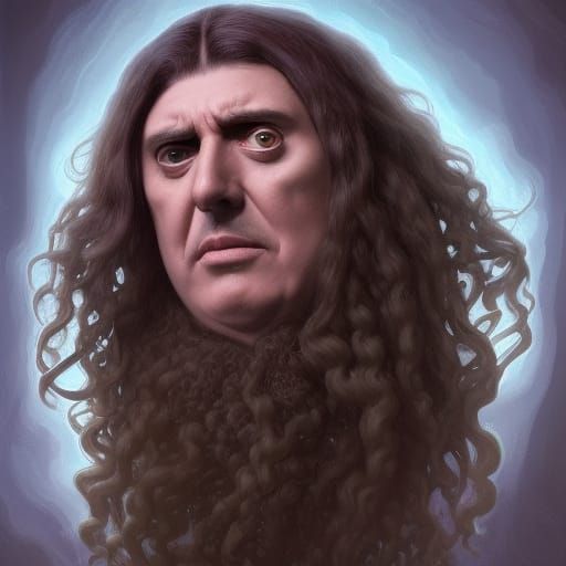 Cthulhu Disguise: Detailed Concept Art Portrait