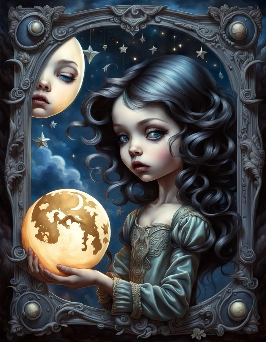 Dreamy Celestial Goddess