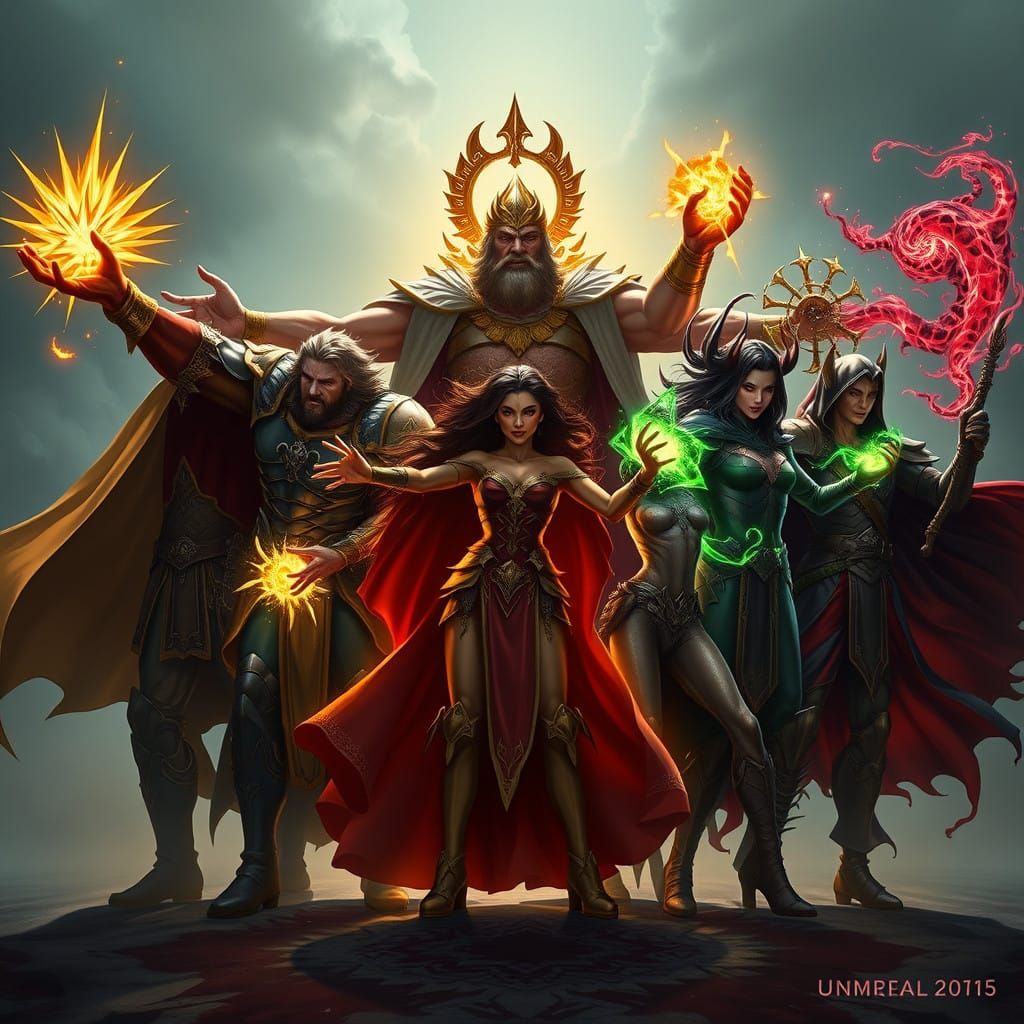 Heroes United: Empowering Factions Unite in Power