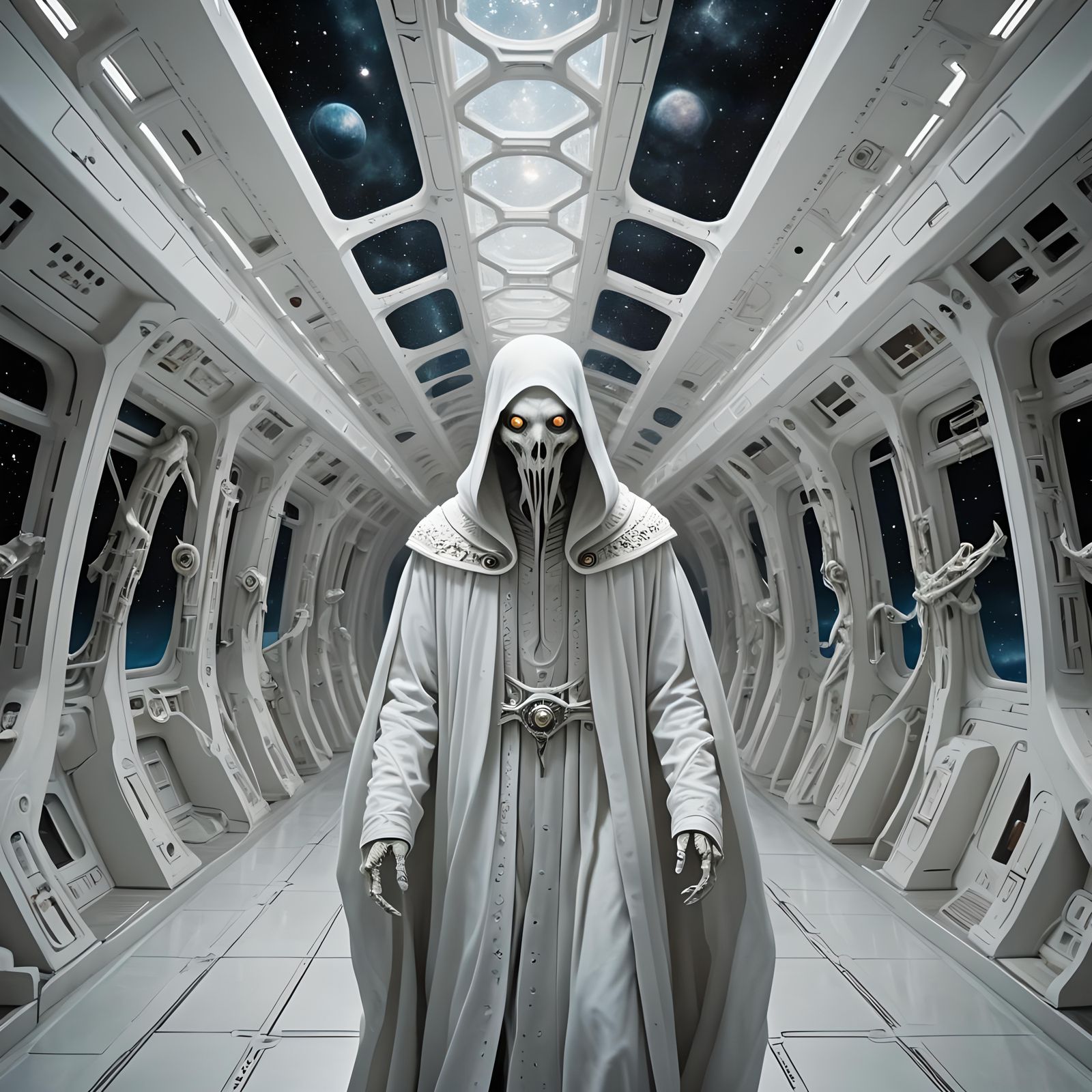 Abomination Among the Stars: A Haunting Vision of Cosmic Hor...