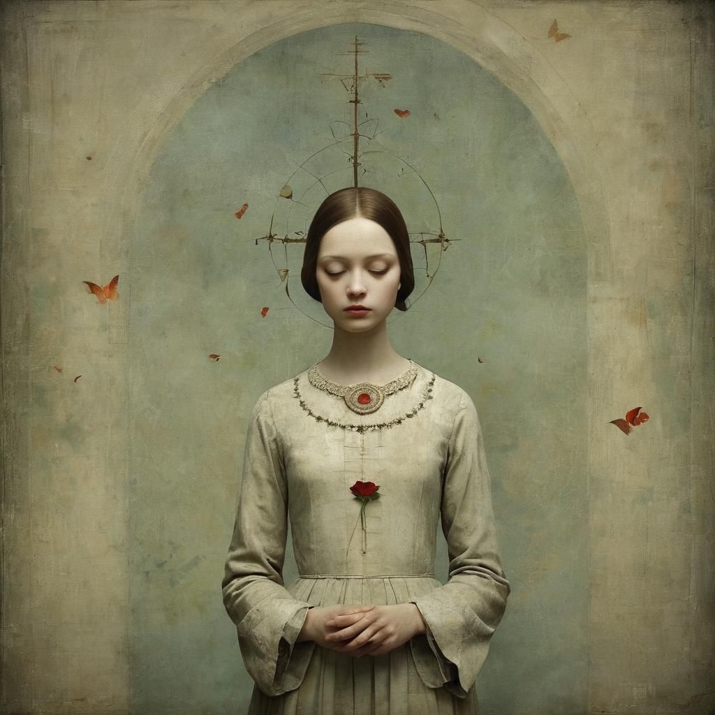 Girl Escapes Her Enemies in a Haunting Chapel Scene